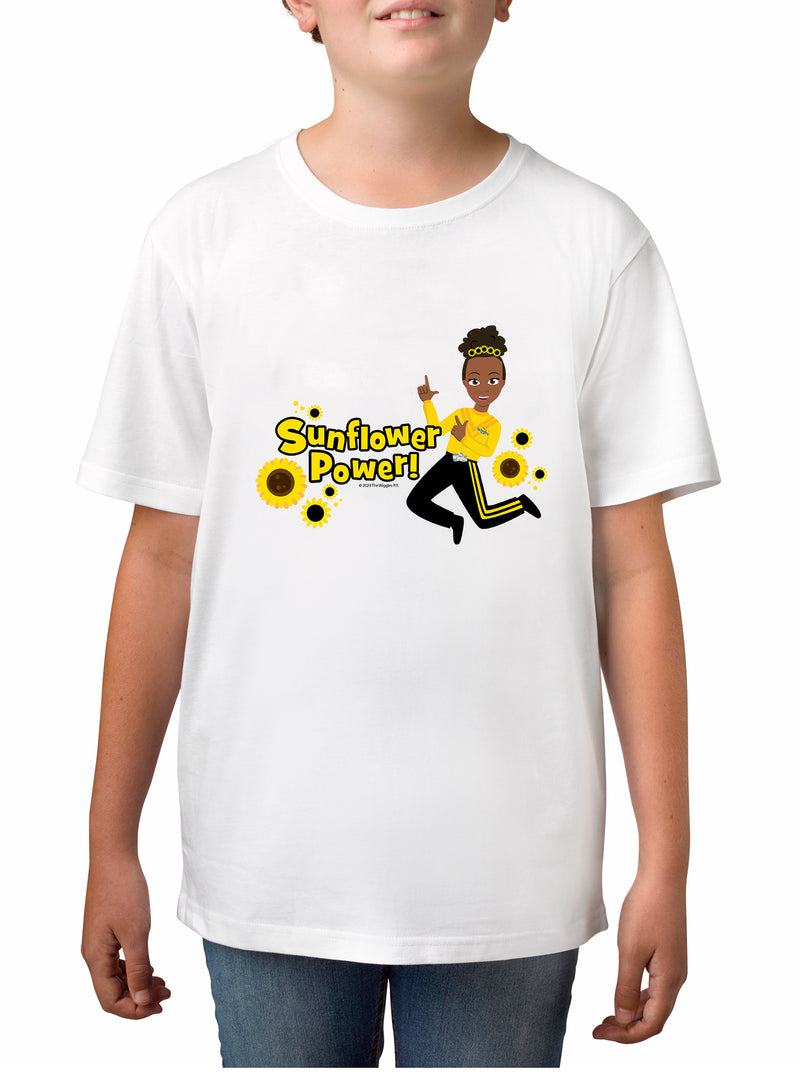 Twidla Boy's The Wiggles Sunflower Power Cotton T-Shirt
