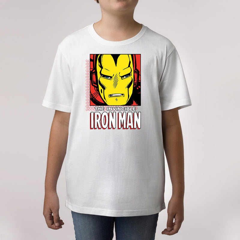 marvel iron man custom print t shirt