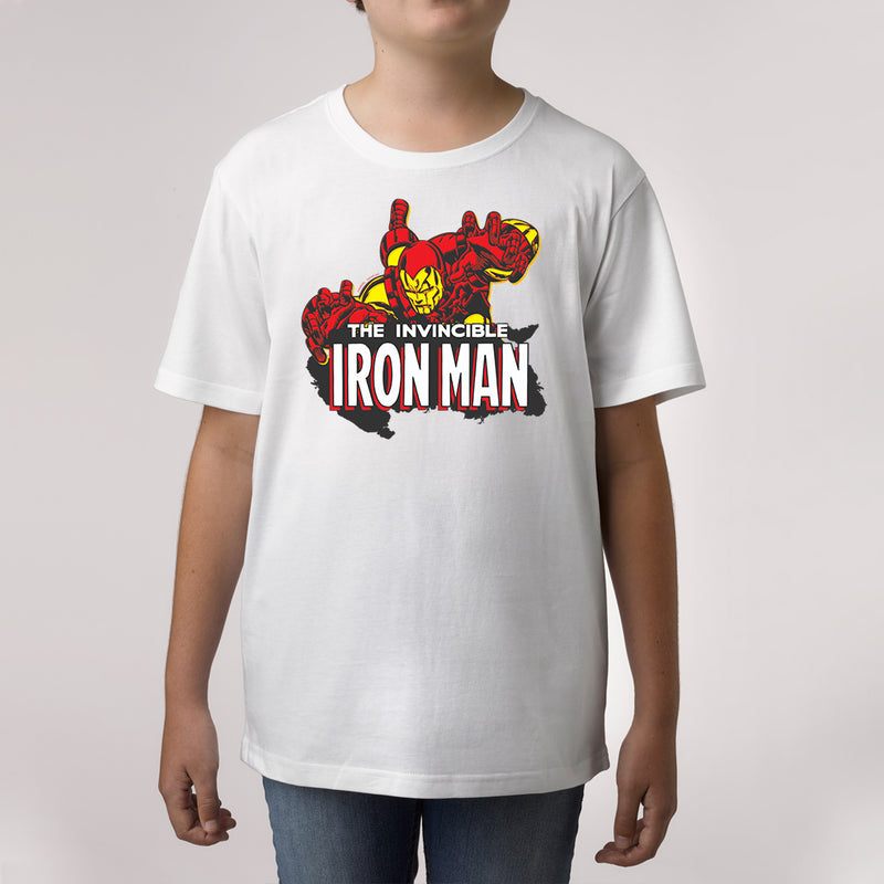 marvel iron man custom print t shirt