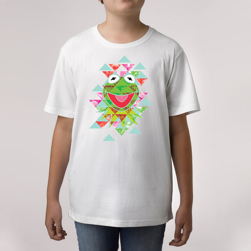 Twidla Boy's The Muppets Kermit Aztec Cotton Tee