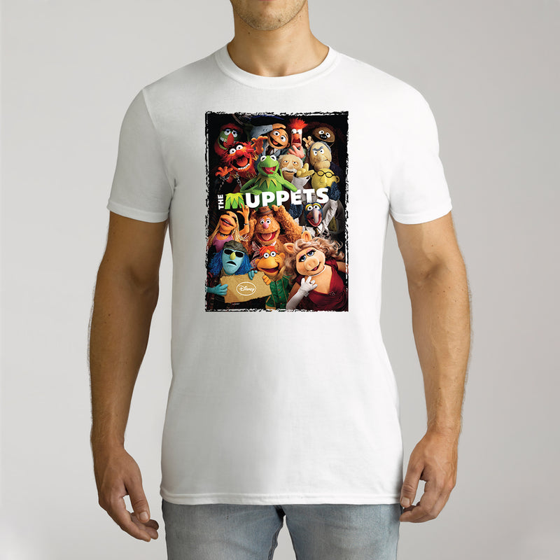 Twidla Men's The Muppets Characters Cotton Tee