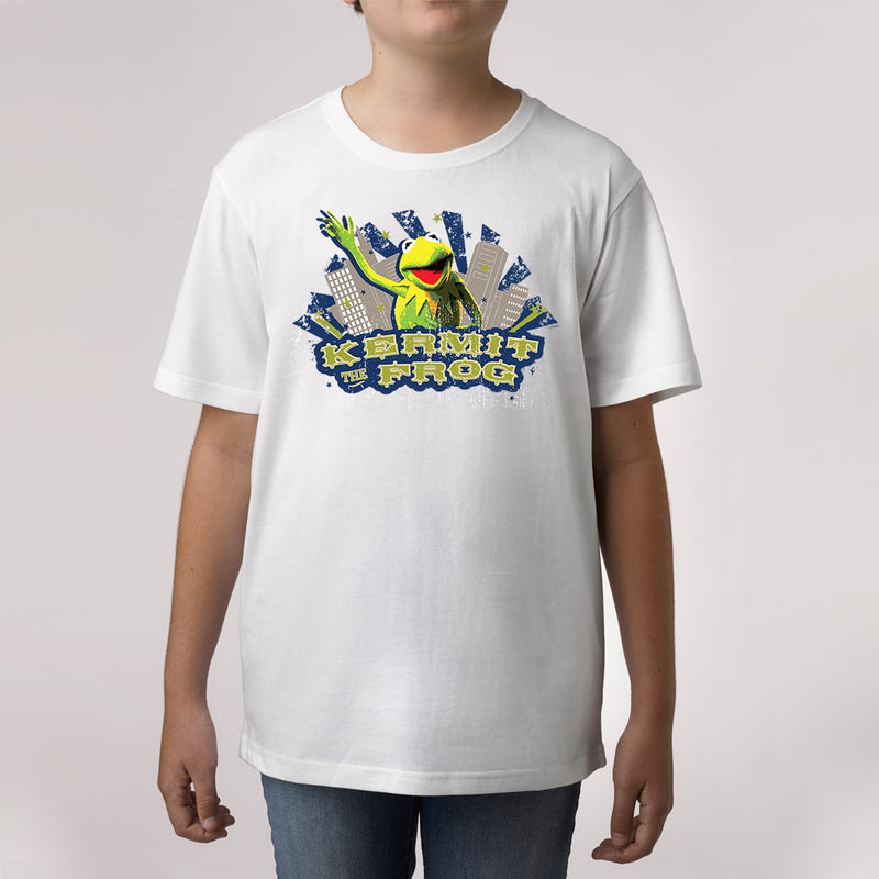 Twidla Boy's The Muppets Kermit The Frog Cotton Tee