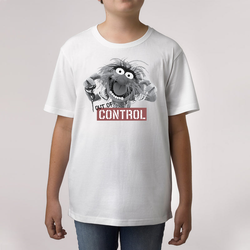 Twidla Boy's The Muppets Animal Out Of Control Cotton Tee