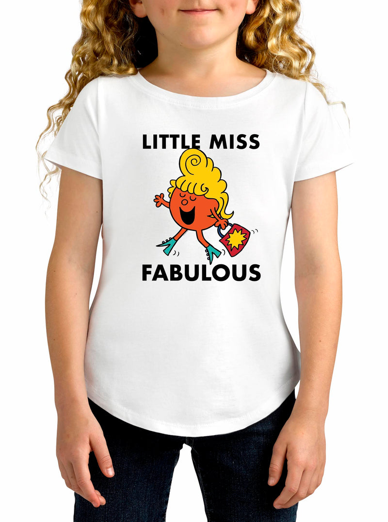 Twidla Girl's MMLM Little Miss Fabulous T-Shirt