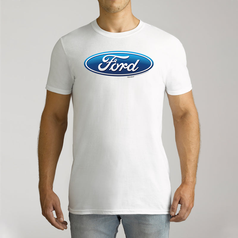 Twidla Men's Ford Logo Cotton Tee