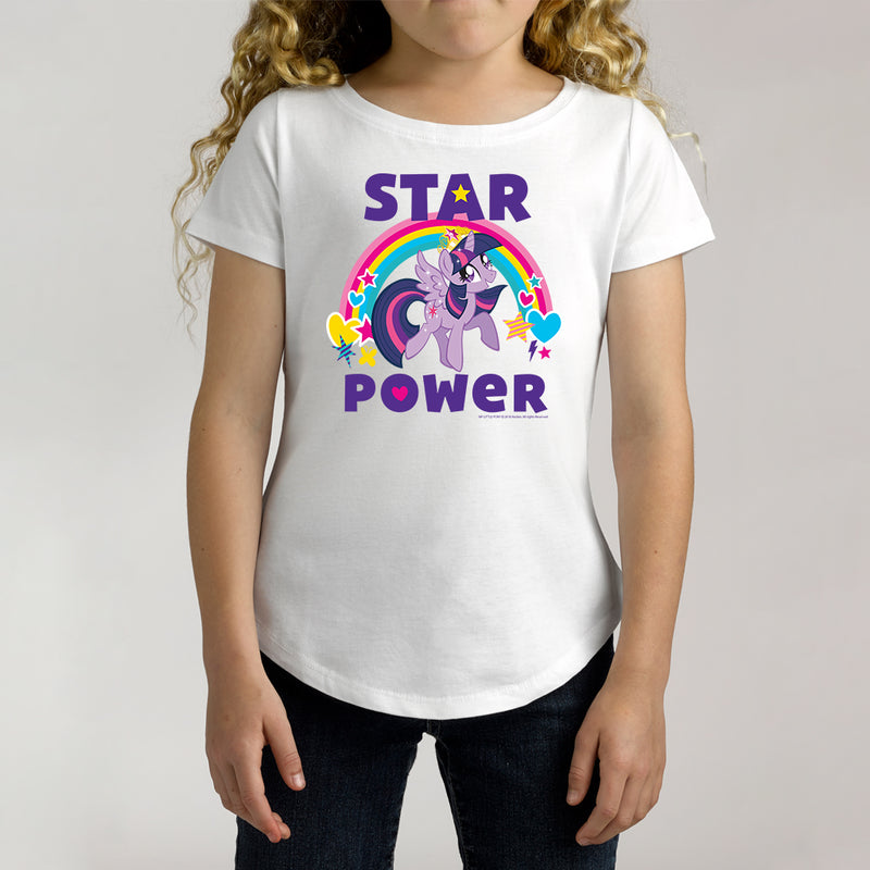 Twidla Girl's My Little Pony Star Power Cotton Tee
