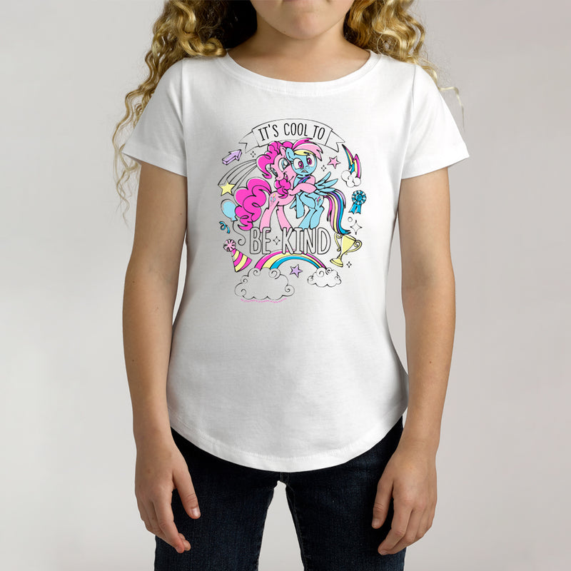 Twidla Girl's My Little Pony Cool To Be Kind Cotton T-Shirt