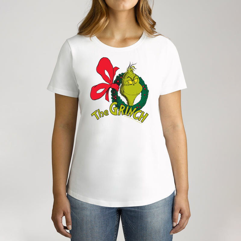 Twidla Women's Dr.Seuss The Grinch Cotton T-Shirt