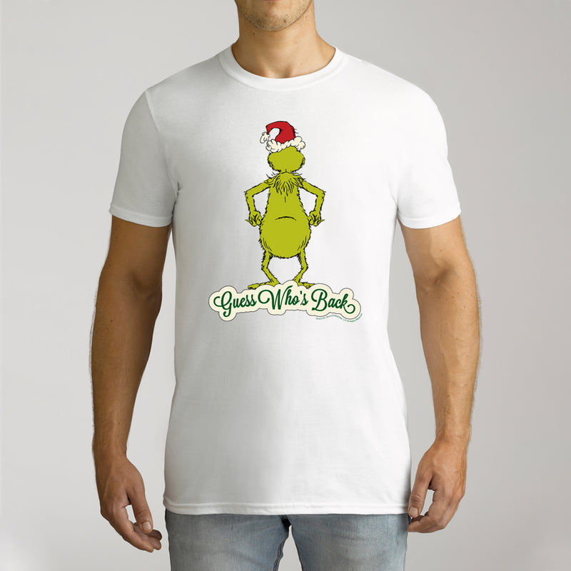 Twidla Men's Dr.Seuss Guess Who's Back Cotton T-Shirt