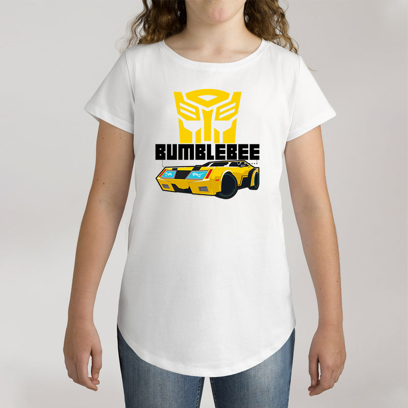 Twidla Girl's Transformers Bumblebee Cotton Tee