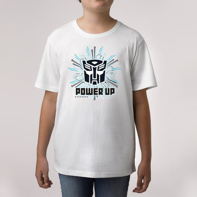 Twidla Boy's Transformers Power Up Cotton Tee