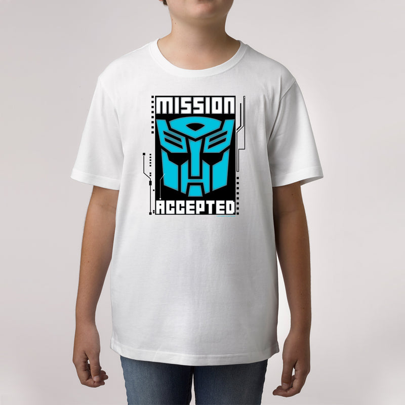 Twidla Boy's Transformers Mission Accepted Cotton Tee