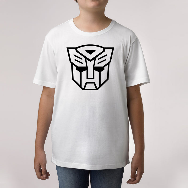 Twidla Boy's Transformers Face Cotton Tee