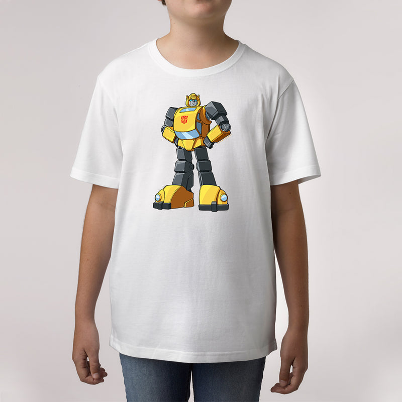 Twidla Boy's Transformers Bumblebee Standing Strong Cotton Tee