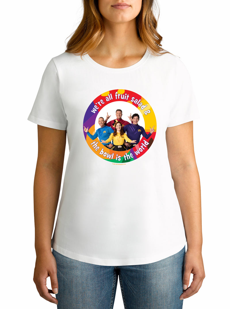 Twidla Women's The Wiggles World Cotton T-Shirt