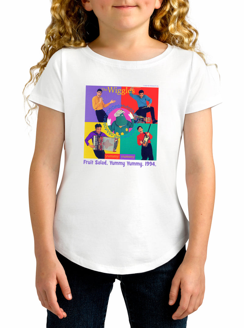 Twidla Girl's The Wiggles 1994 Cotton T-Shirt