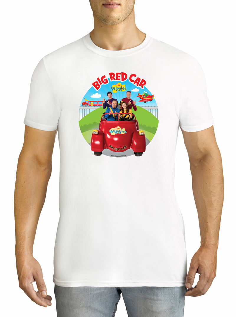 Twidla Men's The Wiggles Big Red Car 2021 Cotton T-Shirt