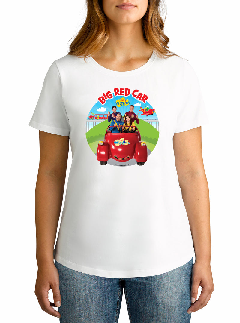 Twidla Women's The Wiggles Big Red Car 2021 T-Shirt