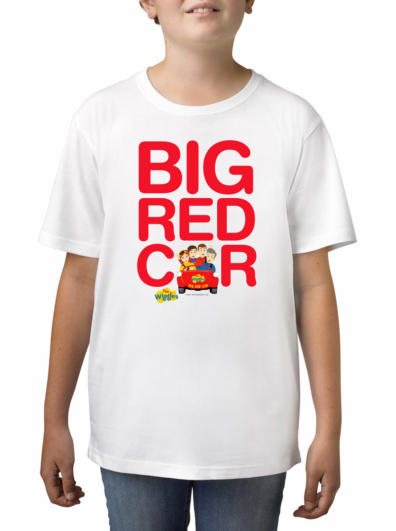 Twidla Boy's The Wiggles Big Red Car Cotton T-Shirt