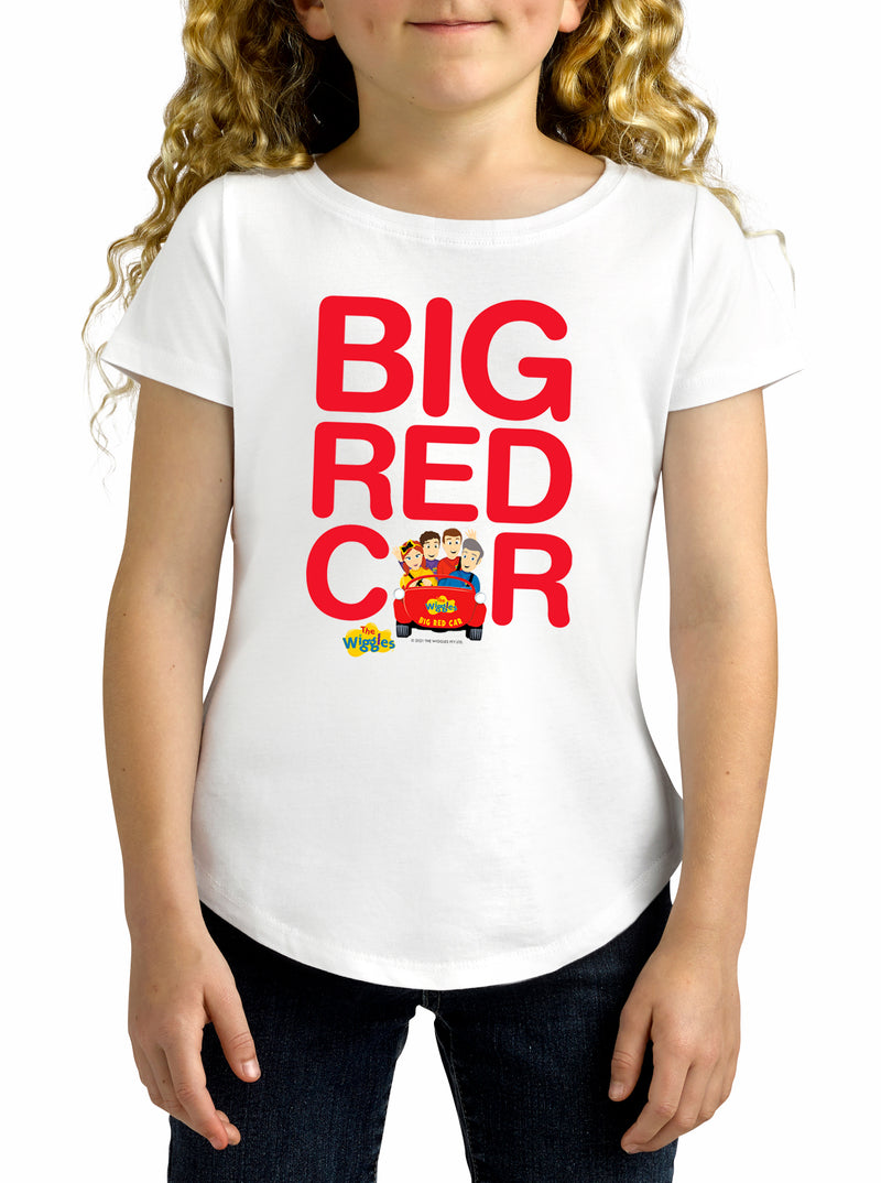 Twidla Girl's The Wiggles Big Red Car Cotton T-Shirt