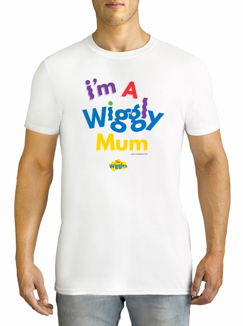 Twidla Men's The Wiggles Wiggly Mum Cotton T-Shirt