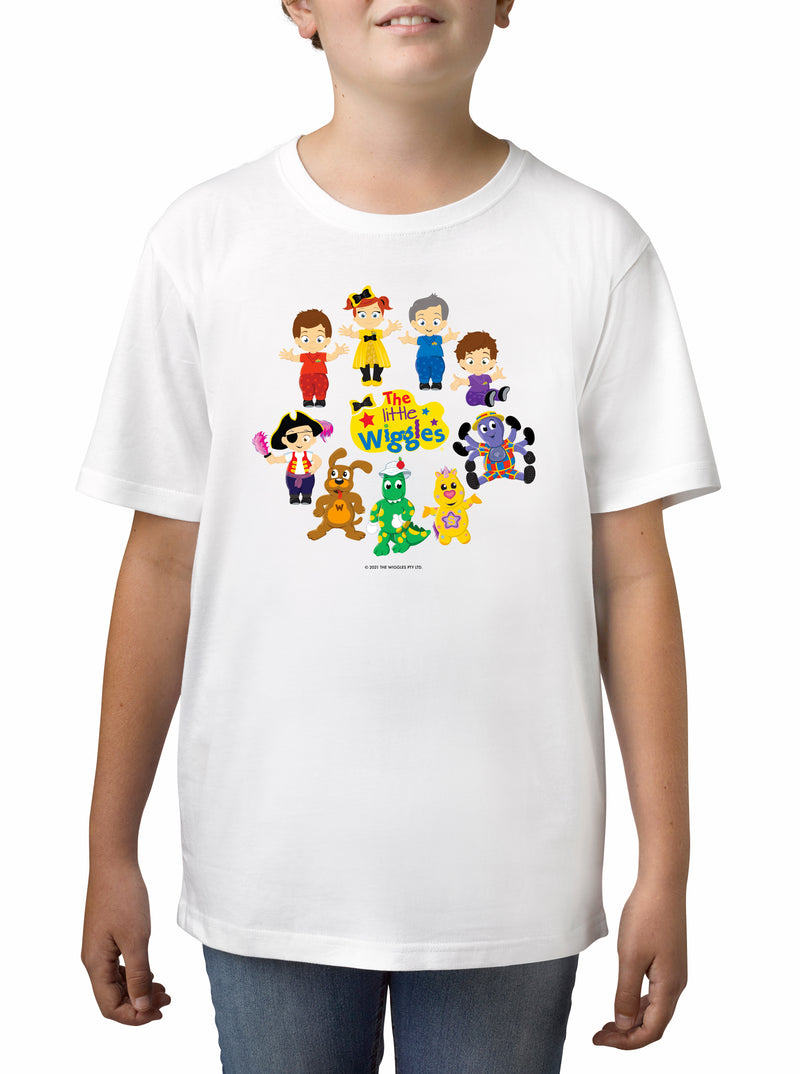 Twidla Boy's The Wiggles Little Wiggles Cotton T-Shirt