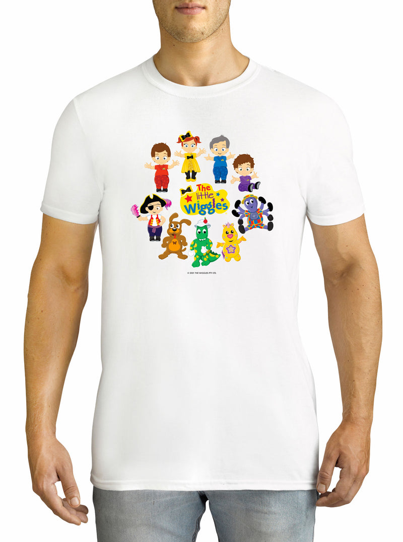Twidla Men's The Wiggles Little Wiggles Cotton T-Shirt