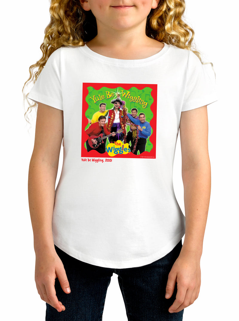 Twidla Girl's Yule Be Wiggling 2001 Cotton T-Shirt