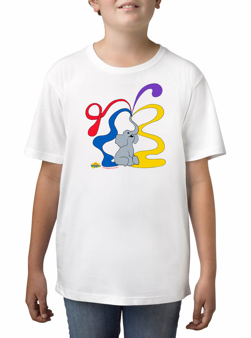 Twidla Boy's The Wiggles Elephant Cotton T-Shirt