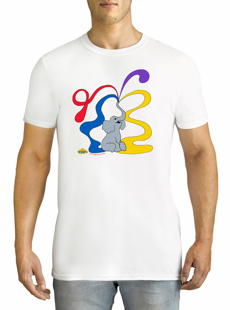 Twidla Men's The Wiggles Elephant Cotton T-Shirt
