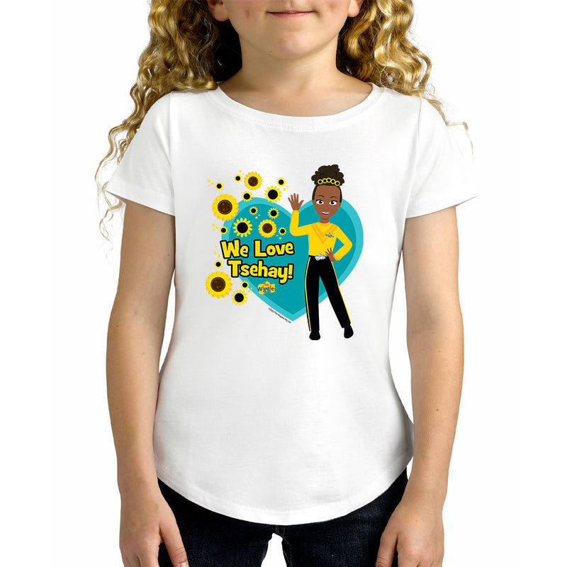 Twidla Girl's The Wiggles We Love Tsehay Cotton T-Shirt