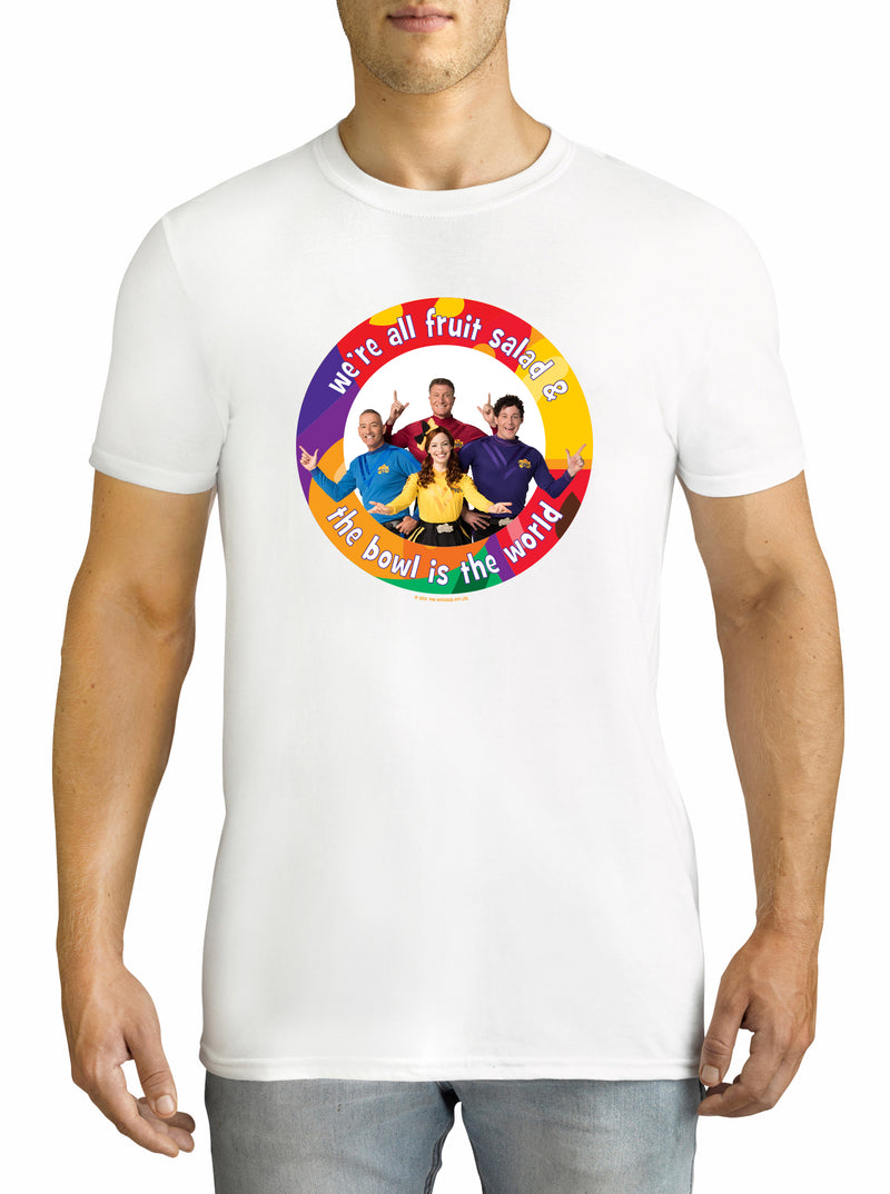 Twidla Men's The Wiggles World Cotton T-Shirt